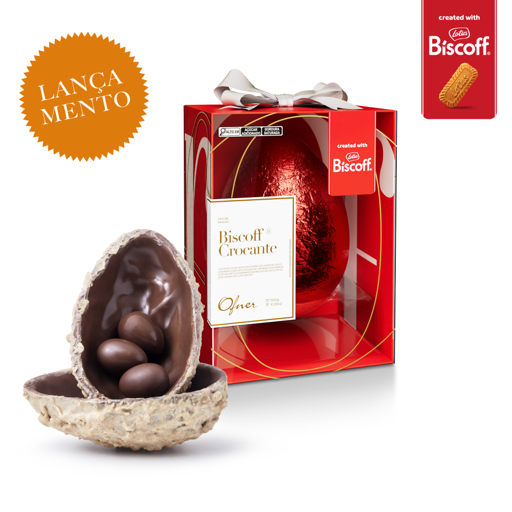 Ofner lança linha de páscoa 2025 com sabores inusitados e diferenciados que contam com itens feitos em collabs, opções light e zero lactose ou açúcar