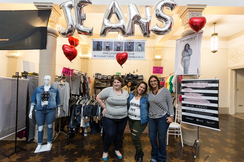 Espaço Clamarroca inova abrindo primeira loja colaborativa plus size do Brasil