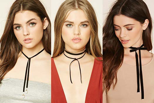 Gargantilha, Cuff Necklaces ou Chokers fique por dentro dessa super  tendência